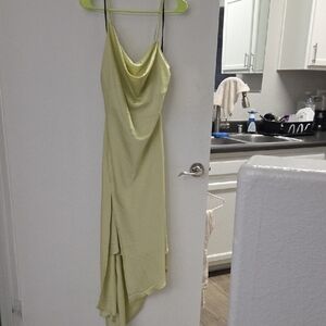 Forever 21 Lemon Backless Dress